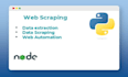 web extraction, web automation with python