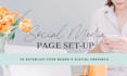create and set up your social media pages