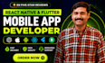 build your react native or flutter mobile app for ios and android