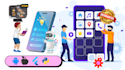develop full stack mobile and web apps using flutter and python