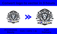 convert your logo to vector file