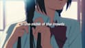 create an aesthetic anime lyric video amv using your music