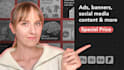 design ads, banners, social media posts and more