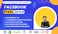 set up facebook meta pixel, conversion API, gtm,  and google analytics 4