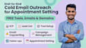 do end to end cold email outreach for appointment setting