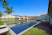 do add pool, add basic landscape, add leaves, add grass