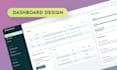 design saas, CRM, web app, admin dashboard UI UX design in figma
