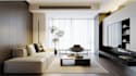 design your interior, architecture,living room dinning room,kitchen walkthrough