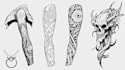 create custom tattoo design, tattoo sleeve