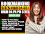 do social bookmarking manual backlinks high quality
