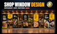 do eye catching shop front, storefront and window graphics