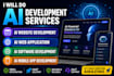 do ai website development, ai web application and ai software, ai mobile app dev