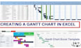 create dynamic gantt chart in microsoft excel within 24 hrs