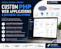 build custom PHP web applications and backend solutions