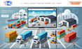 create logistics website with tracking system