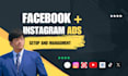 manage facebook ads, instagram advertising, meta ads setup