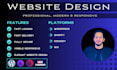 create a mobile responsive website and ecommerce store with fast delivery