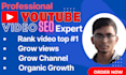 do best youtube video seo to rank your video and grow views