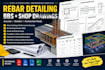 create rebar detailing, bbs and structural shop drawings
