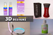 do 3d modelling, product mockups, and 3d rendering