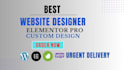 design a modern, SEO optimized wordpress website or blog