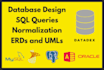 design your database and sql queries