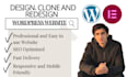 make perfect duplicate copy clone wordpress website in 24 hours