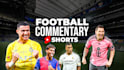 make viral football commentary shorts for youtube