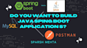 build spring boot applications