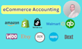 do amazon, shopify, ecommerce accounting in quickbooks, xero