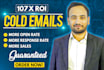 write email copy and sequences for cold email marketing