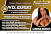 build wix website design, wix website development, wix website redesign and SEO