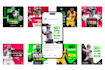 create social media assets for your brand