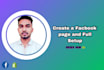 facebook page create and setup