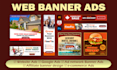 design 2 inspiring website banner ads, web display ads
