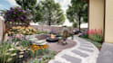 design your sustainable garden, patio, in 3d