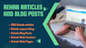 write your rehab articles and blog posts