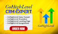 build gohighlevel sales funnel, store, website and be your go high level expert