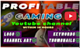 create and setup a gaming youtube channel