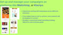 design your email template and setup your mailchimp campaign