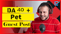 write and publish pet guest posts pet backlinks