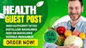 publish health guest post  on health care with do follow backlinks