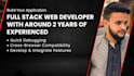 build responsive web front end in react next js javascript HTML CSS