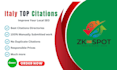 top 200 italy local citations to boost your SEO ranking