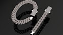 do 3d modeling of cuban chains ready for production