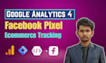 google analytics 4 setup,meta pixel,ga4 issue ecommerce tracking
