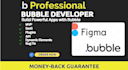 develop bubble io web app, bubble mvp bubble saas as bubble developer