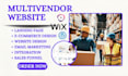 build multi vendor website ecommerce marketplace ecommerce website multi vendor