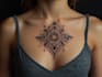 create unique custom geometric tattoo design