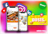 create stunning and attractive social media posts